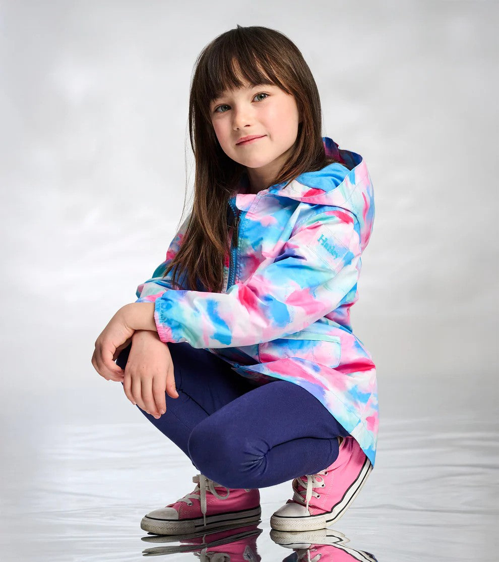 Hatley Sunset Tie Dye Microfiber Field Jacket