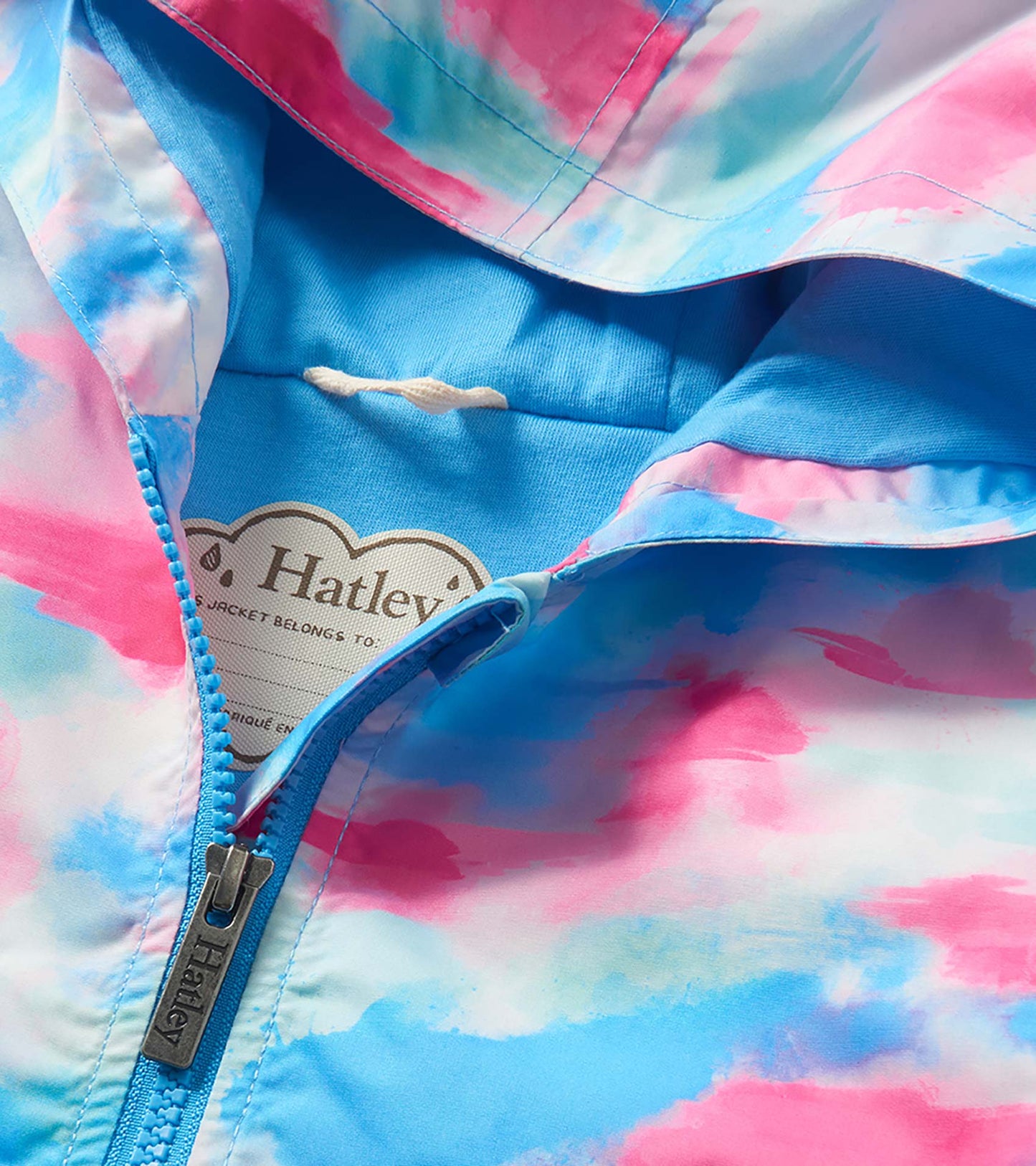 Hatley Sunset Tie Dye Microfiber Field Jacket