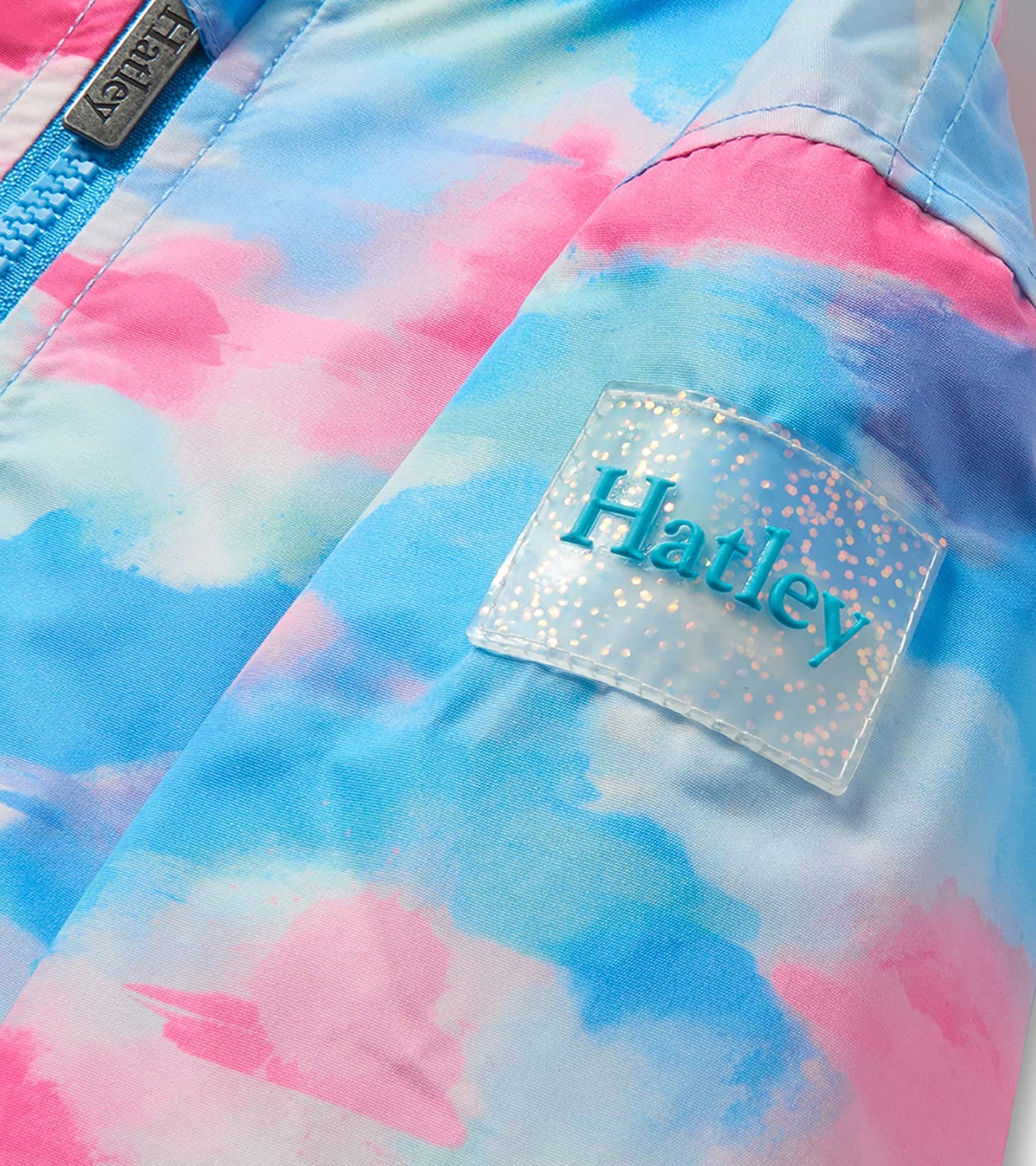 Hatley Sunset Tie Dye Microfiber Field Jacket