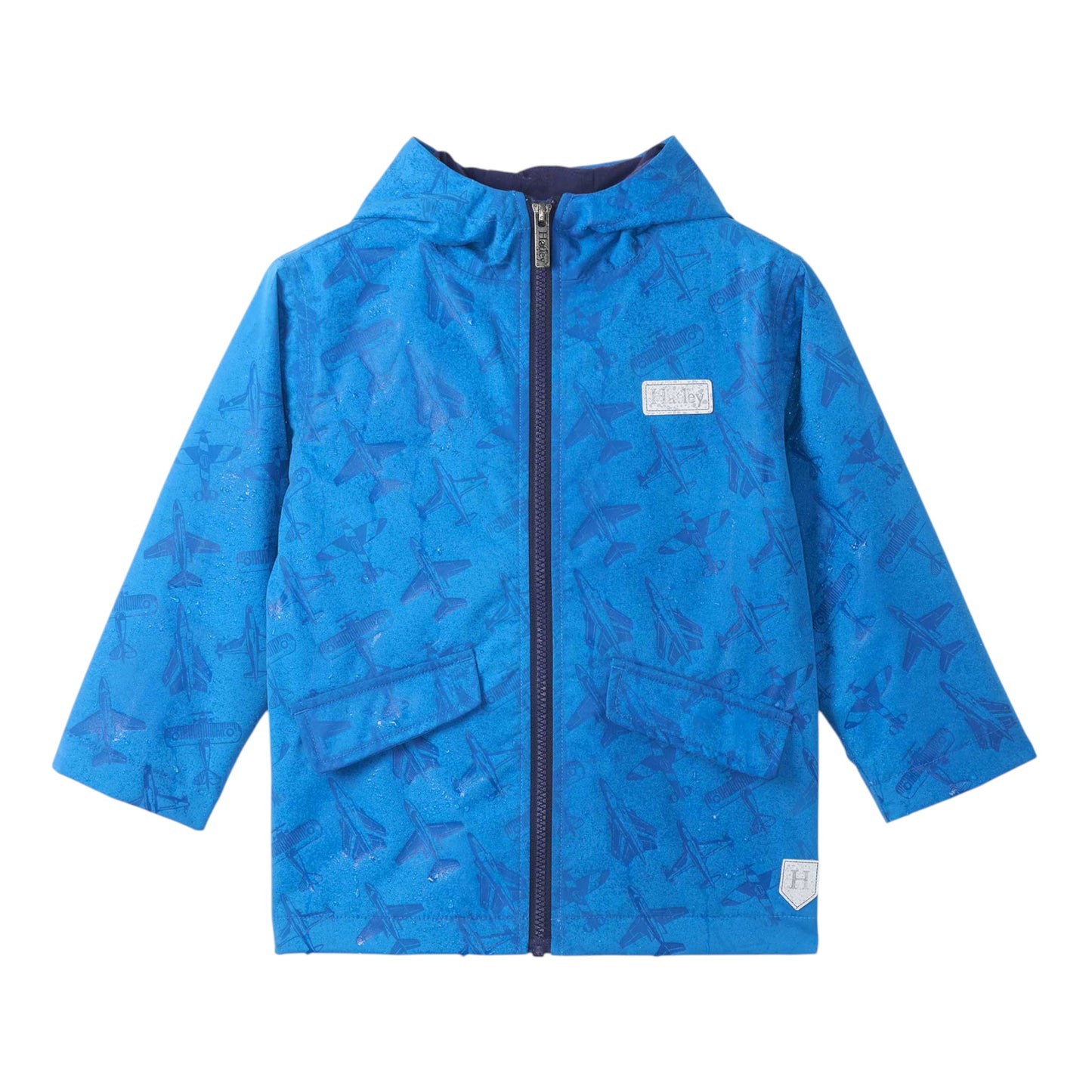 Hatley Color Reveal Vintage Aircraft Microfiber Field Jacket