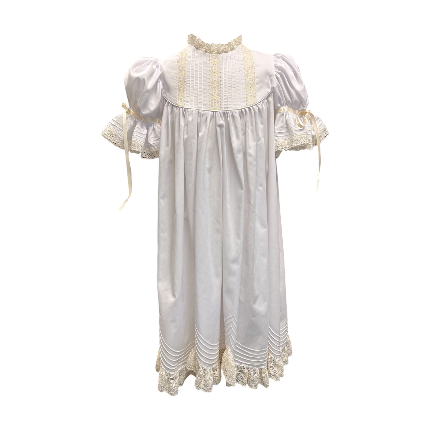 Treasured Memories Heirloom Dress With Ribbon Sleeve