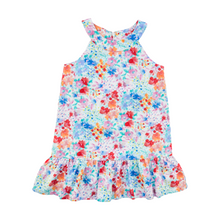 Load image into Gallery viewer, Florence Eiseman Easy Breezy Floral Dress With Shirred Skirt
