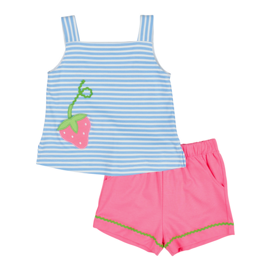 Florence Eiseman Strawberry Short Set