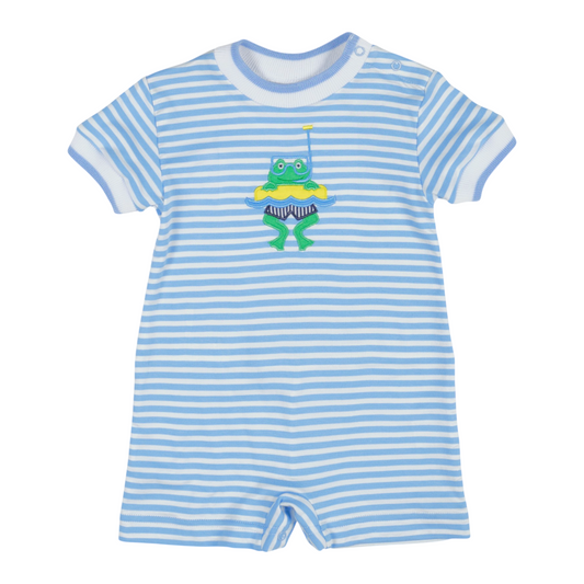 Florence Eiseman Frog Stripe Shortall