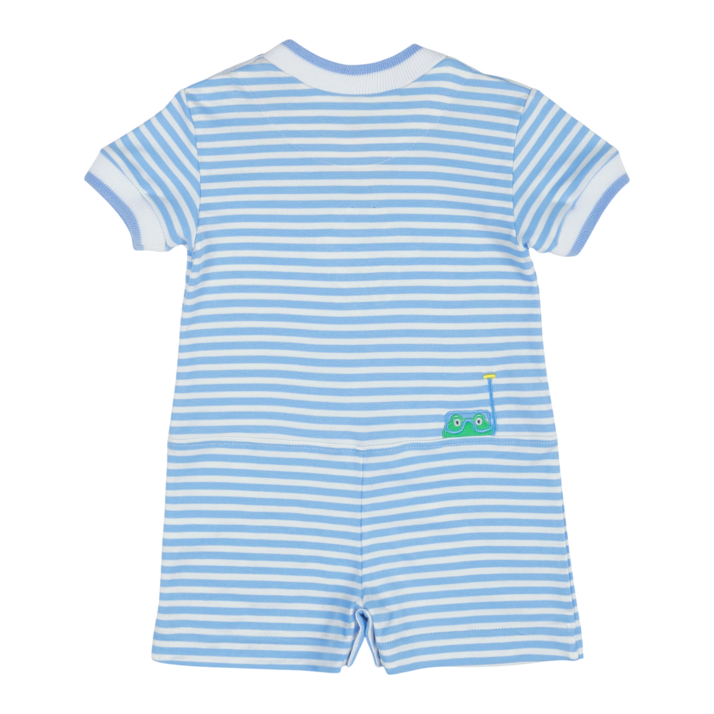 Florence Eiseman Frog Stripe Shortall