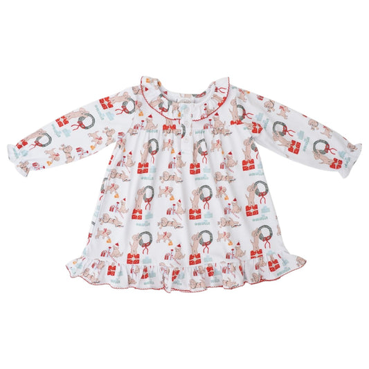 Cypress Row Santa Paws Louise Lounge Gown
