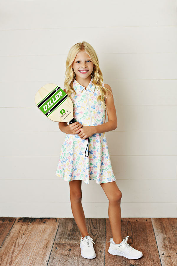 Swoon Baby Bow-tiful Proper Tennis Dress