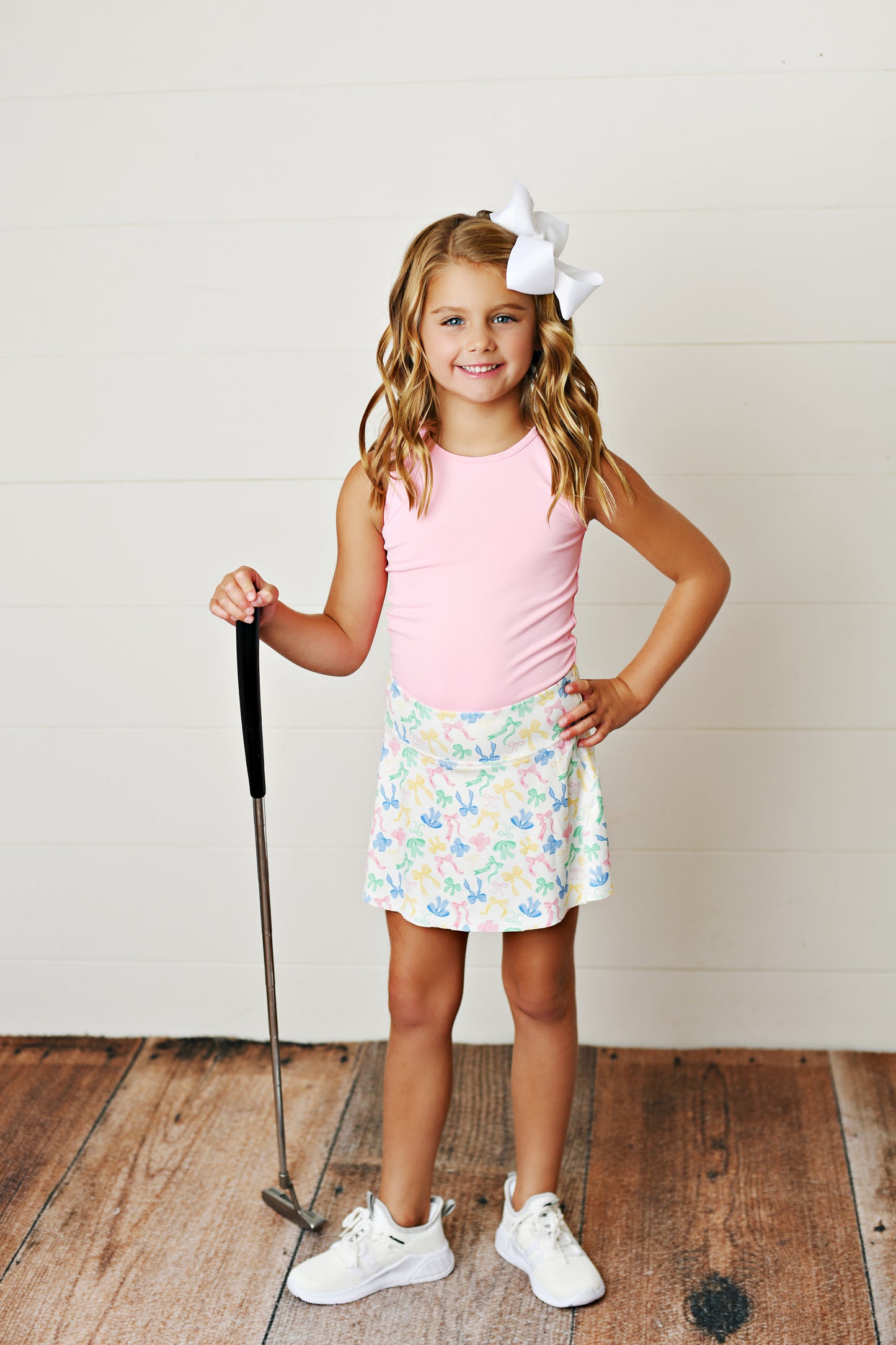 Swoon Baby Bow-tiful Active Wear Tennis Skirt