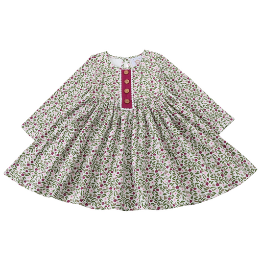 Swoon Baby Ditsy Floral Petal Dress