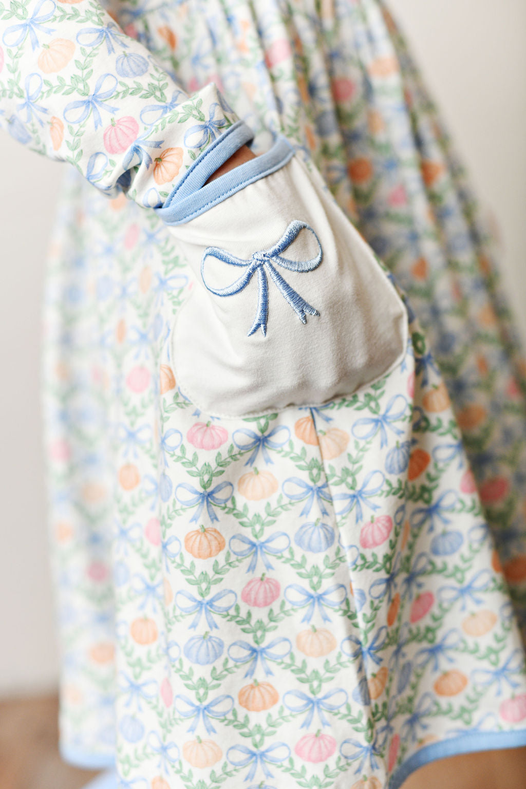 Swoon Baby Pocket Embroidery Flair Dress