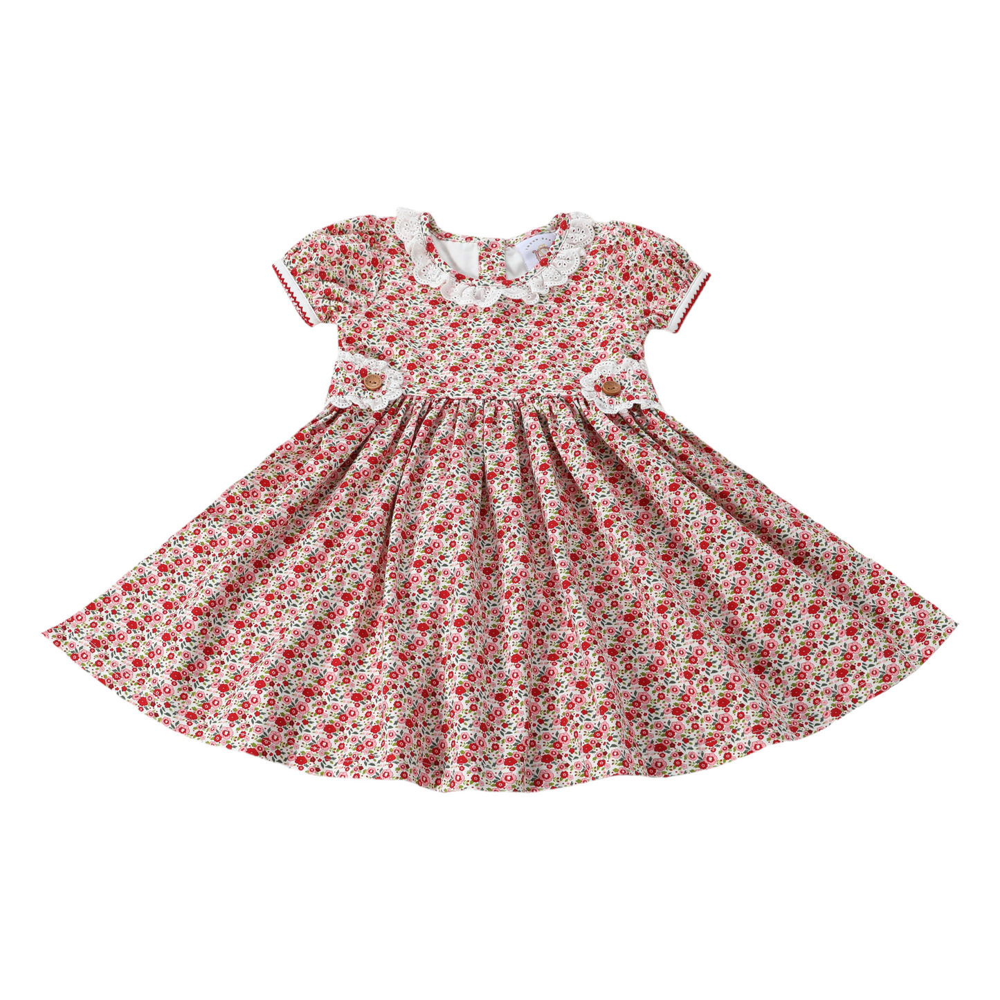 Swoon Baby Gwen Eyelet Trim Dress