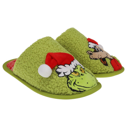 Grinch Family Scuff Slipper