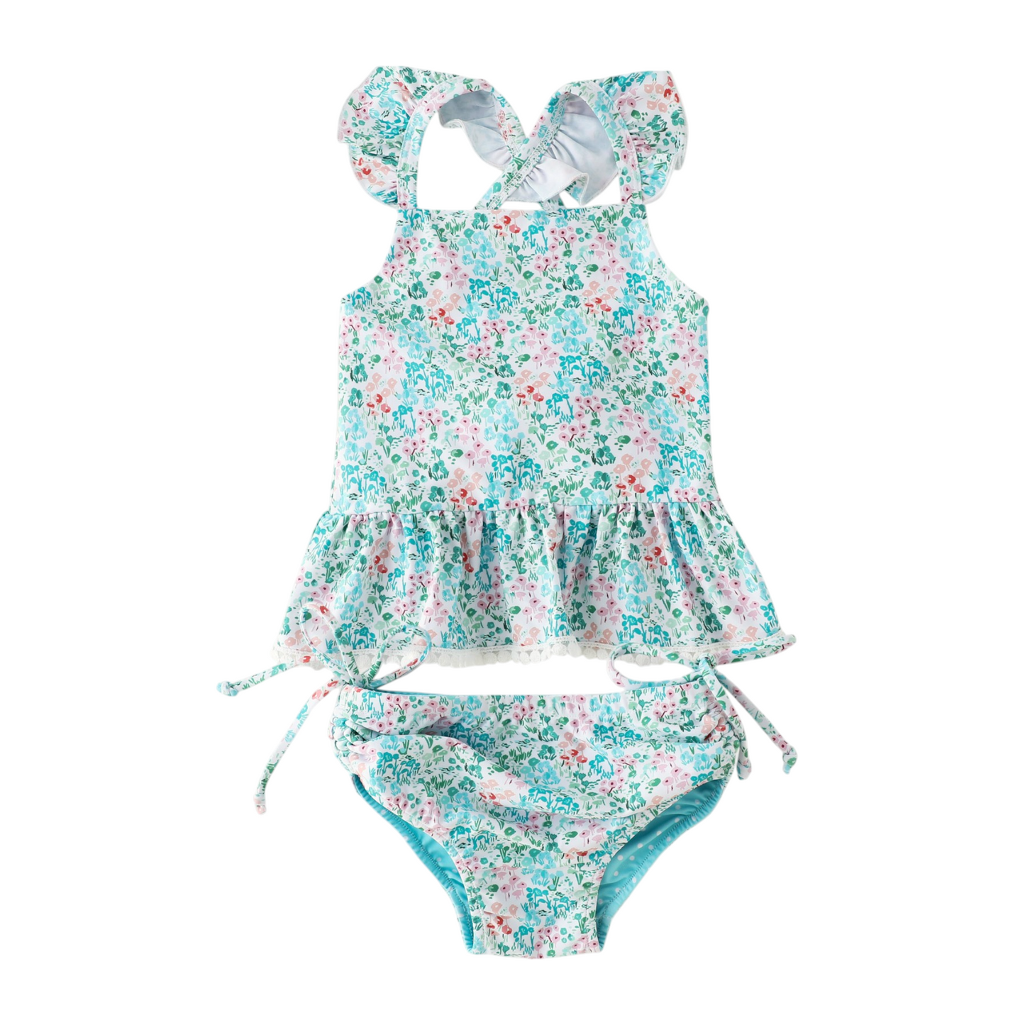 Swoon Baby Sea Breezy Bloom Tunic Swimsuit