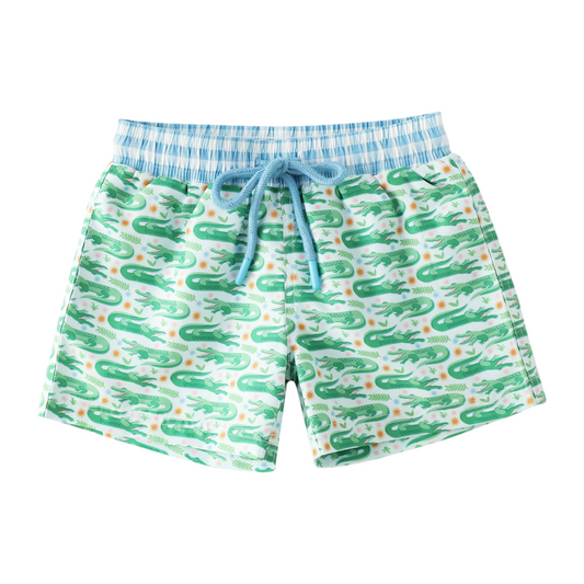 Swoon Baby Citrus Blooms Swim Trunk