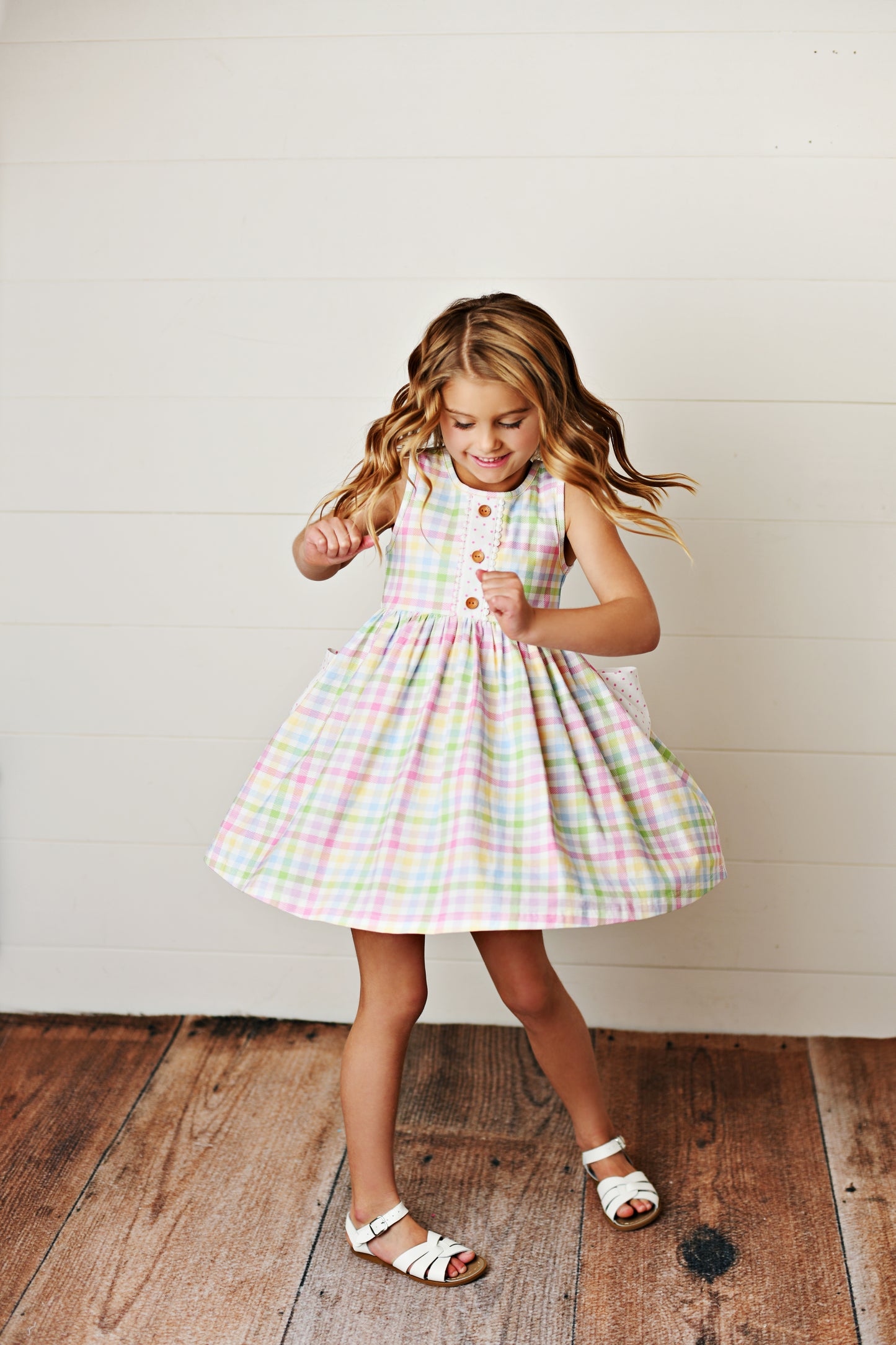 Baby Swoon Perfectly Plaid Bliss Dress