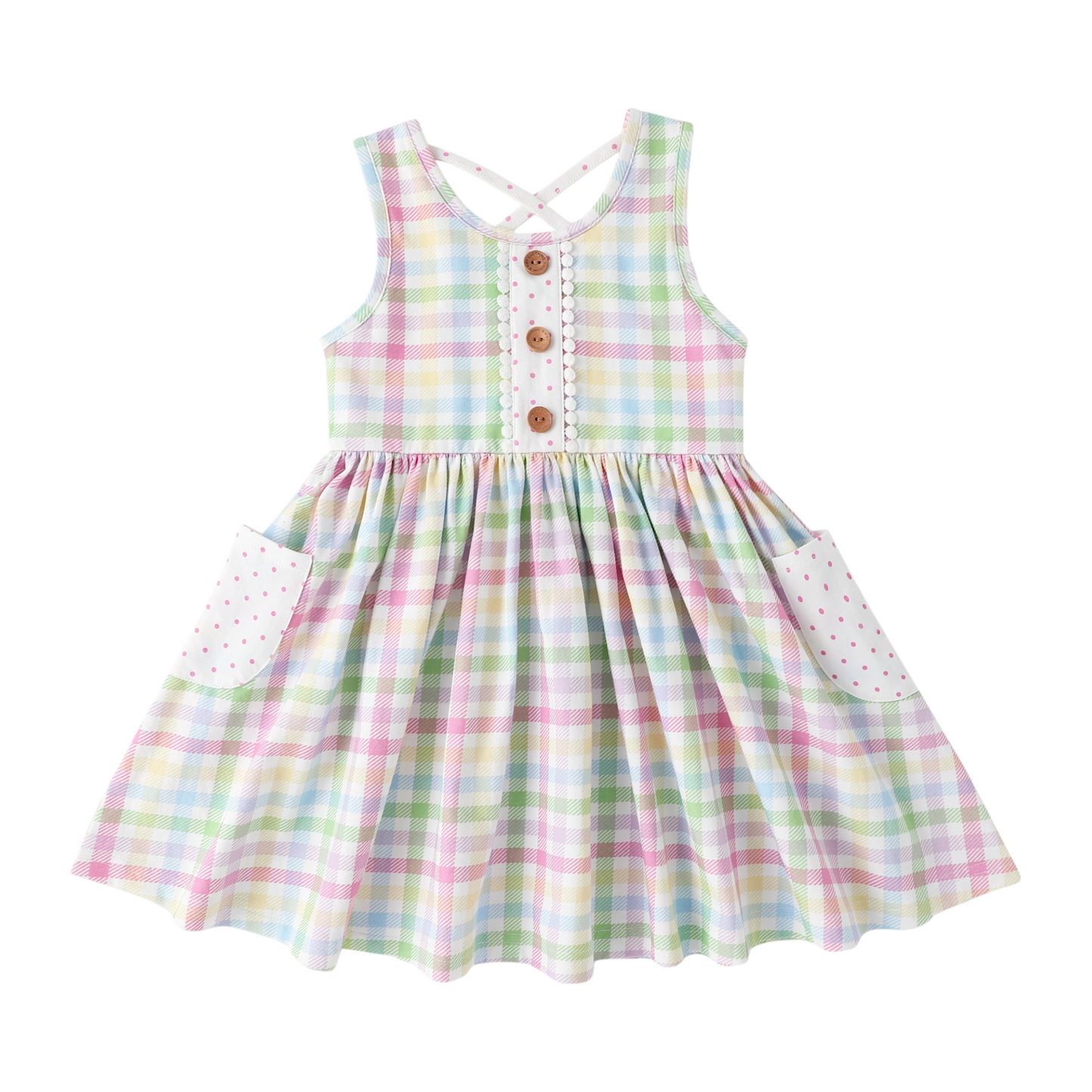 Baby Swoon Perfectly Plaid Bliss Dress