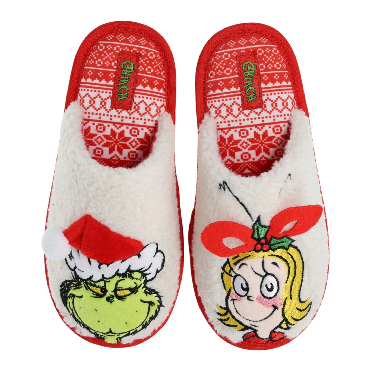 Grinch Family Scuff Slipper