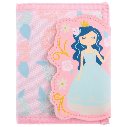 Stephen Joseph Tri-Fold Princess Appliqué Wallet
