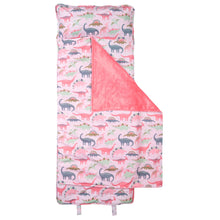 Load image into Gallery viewer, Stephen Joseph Girl Dinosaur All Over Print Nap Mats