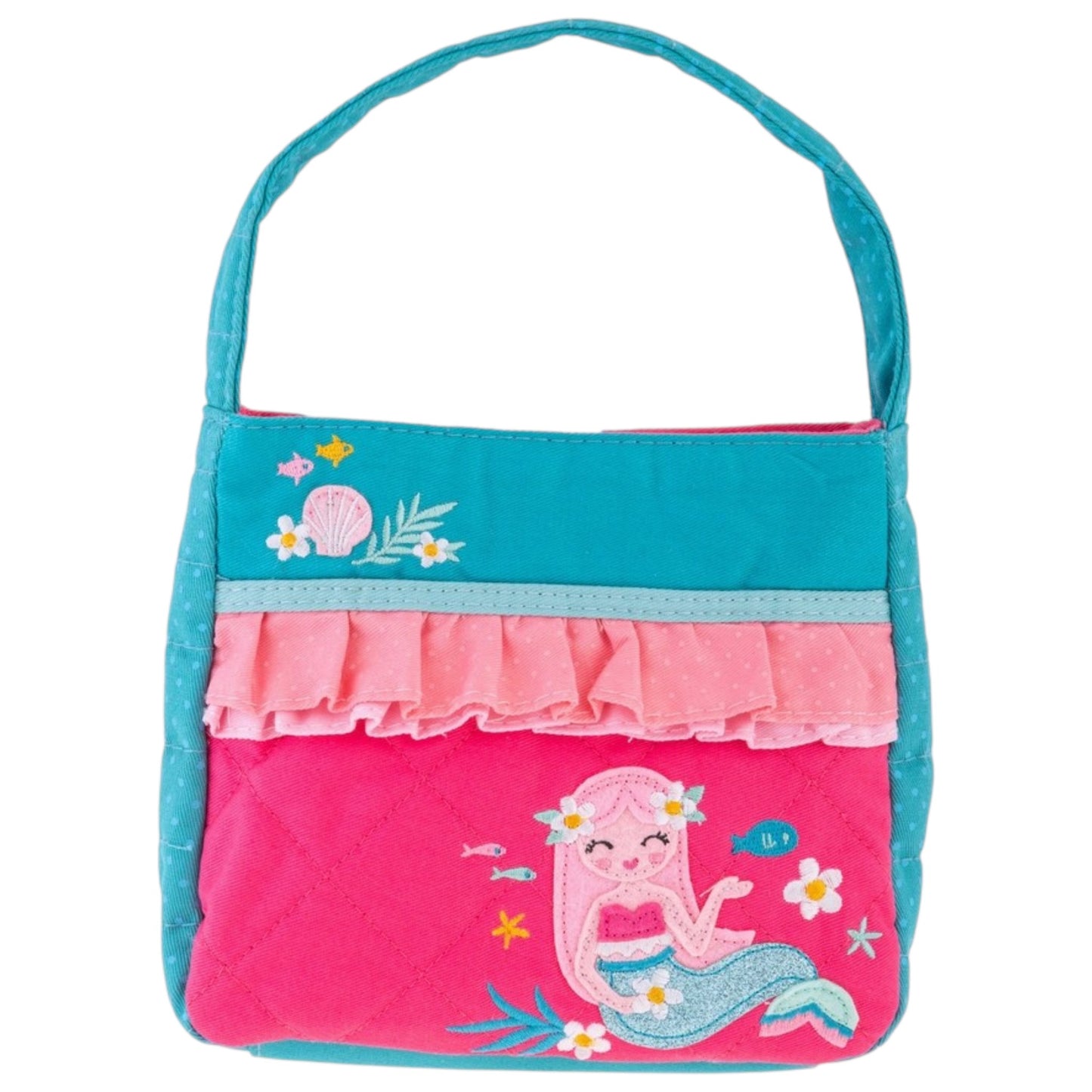 Stephen Joseph Mermaid Quilted Purse