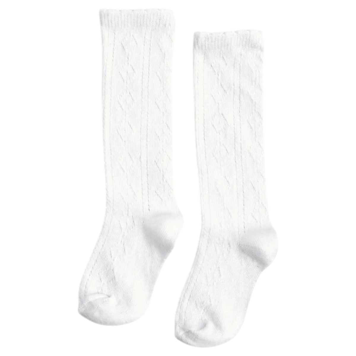 Little Stocking Co. Scalloped Fancy Knee-High Socks