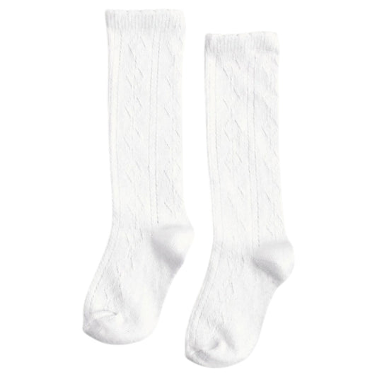 Little Stocking Co. Scalloped Fancy Knee-High Socks