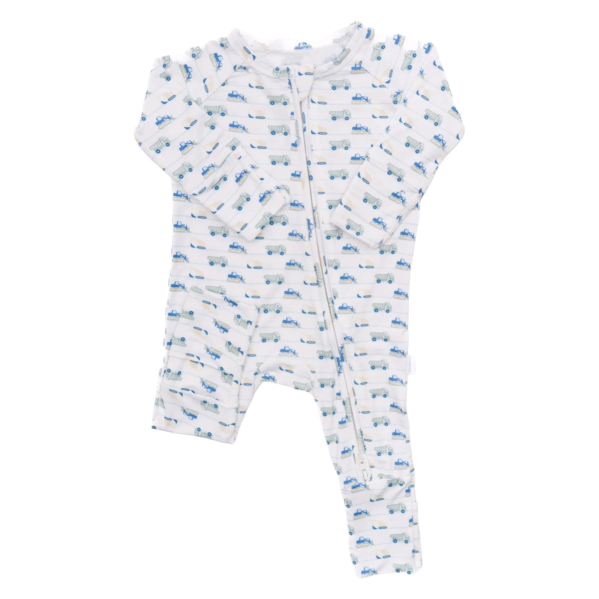 The Uptown Baby Construction Zone Sleep Zip Romper