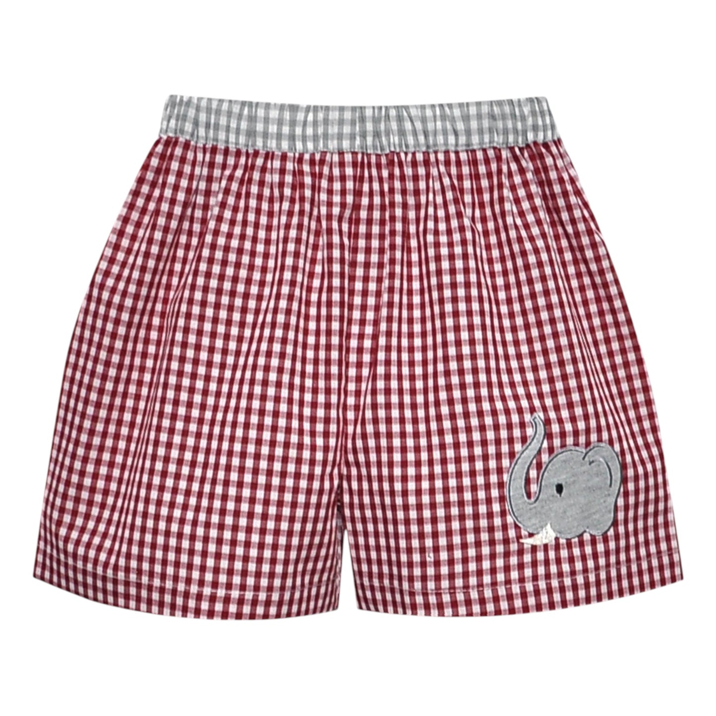 Southern Saturday Elephant Holding Flag Short Set