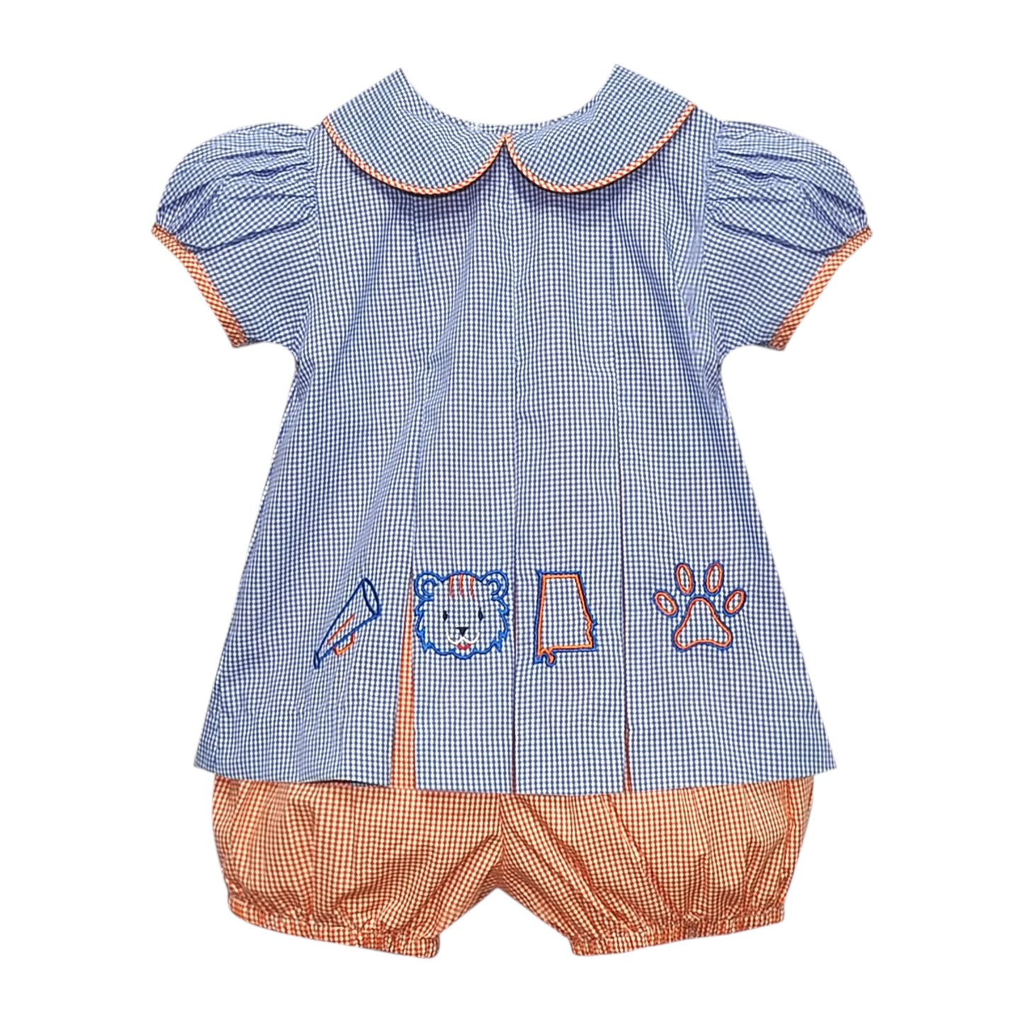 Southern Saturday Tiger Logo Bloomer Set