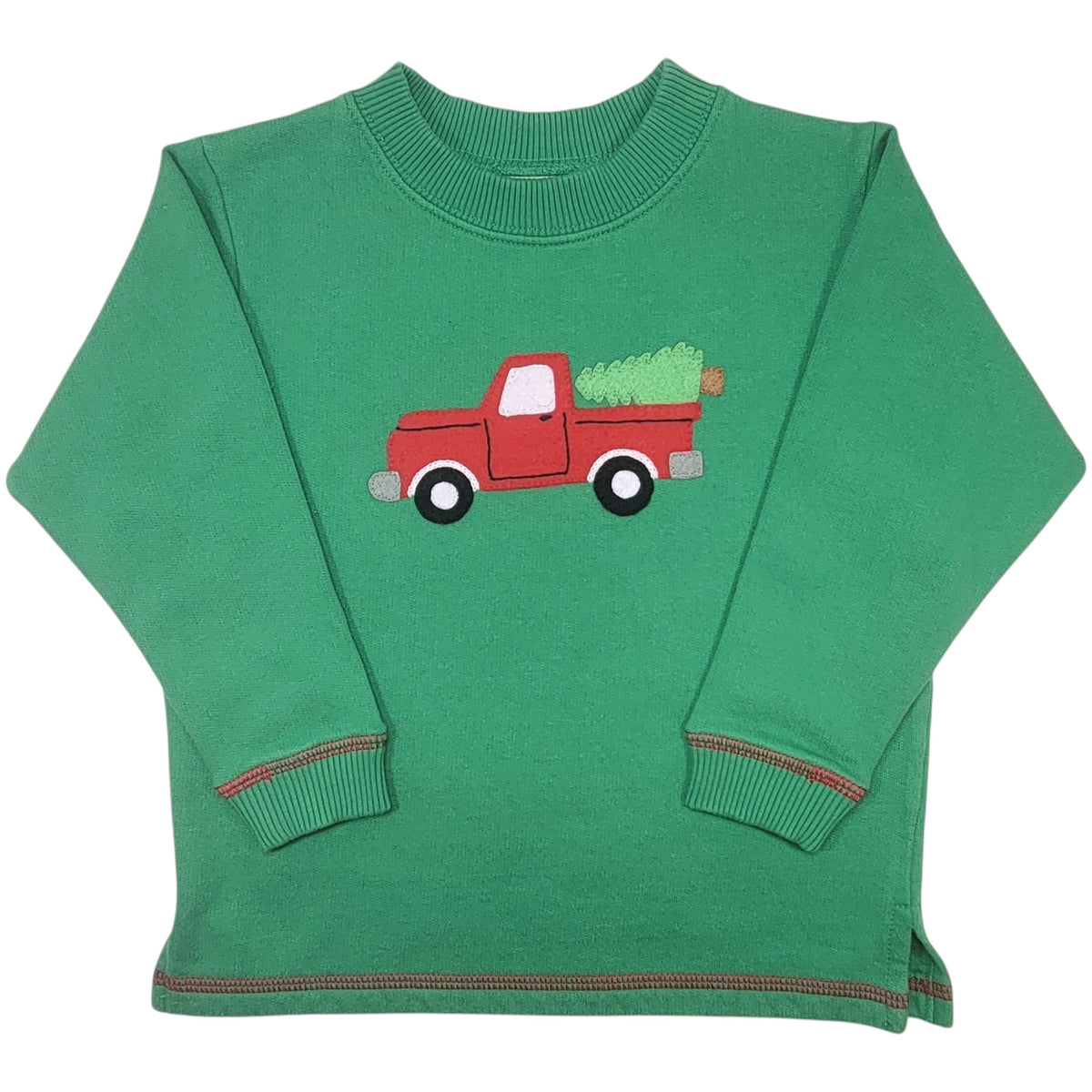 Luigi Tree in Truck Sweatshirt