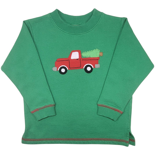 Luigi Tree in Truck Sweatshirt