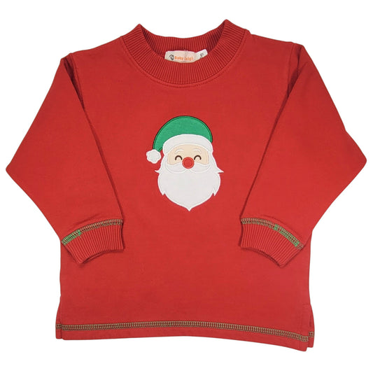 Luigi Santa Face Sweatshirt
