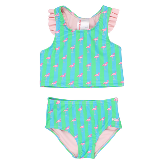 Ruffle Butts Racerback Flutter Tankini