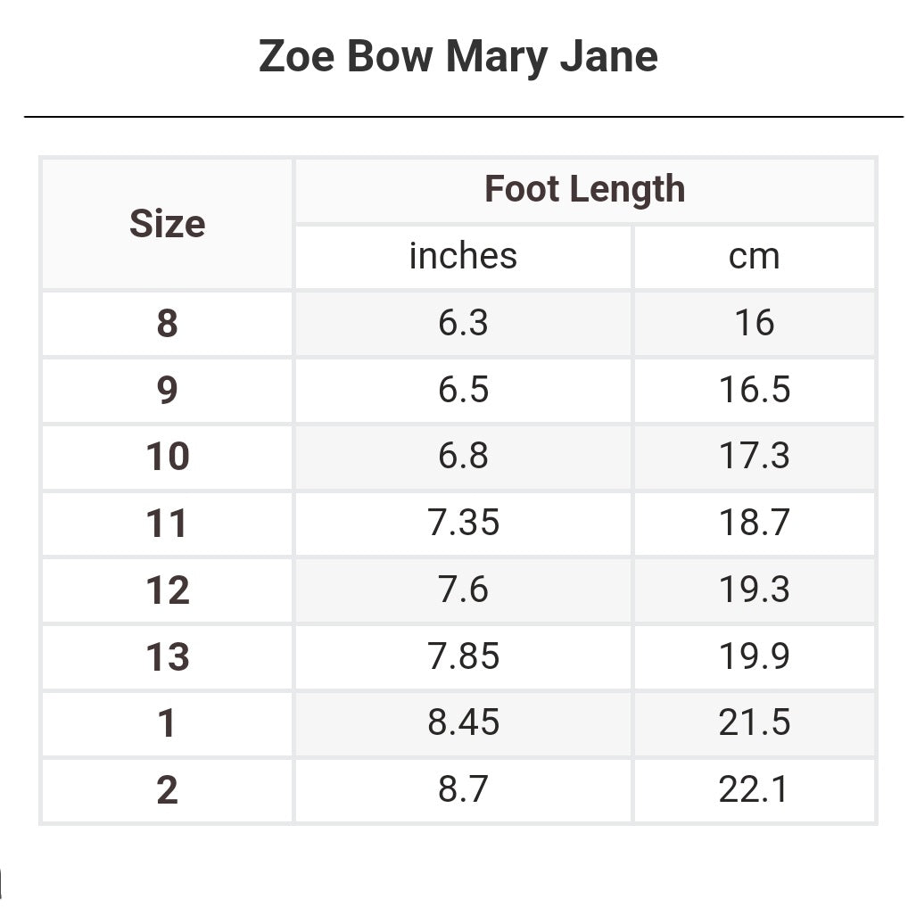 L'Amour Zoe Bow Mary Jane Sneaker