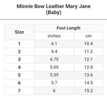 Load image into Gallery viewer, L&#39;Amour Minnie Bow Leather Mary Jane