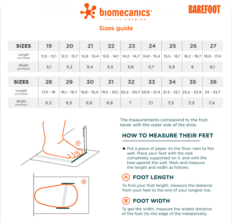 Biomecanics First Steps Sneakers