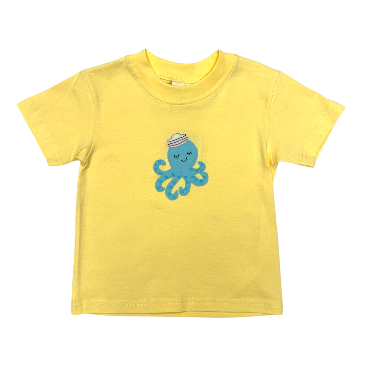 Luigi Octopus Hand Applique Tee