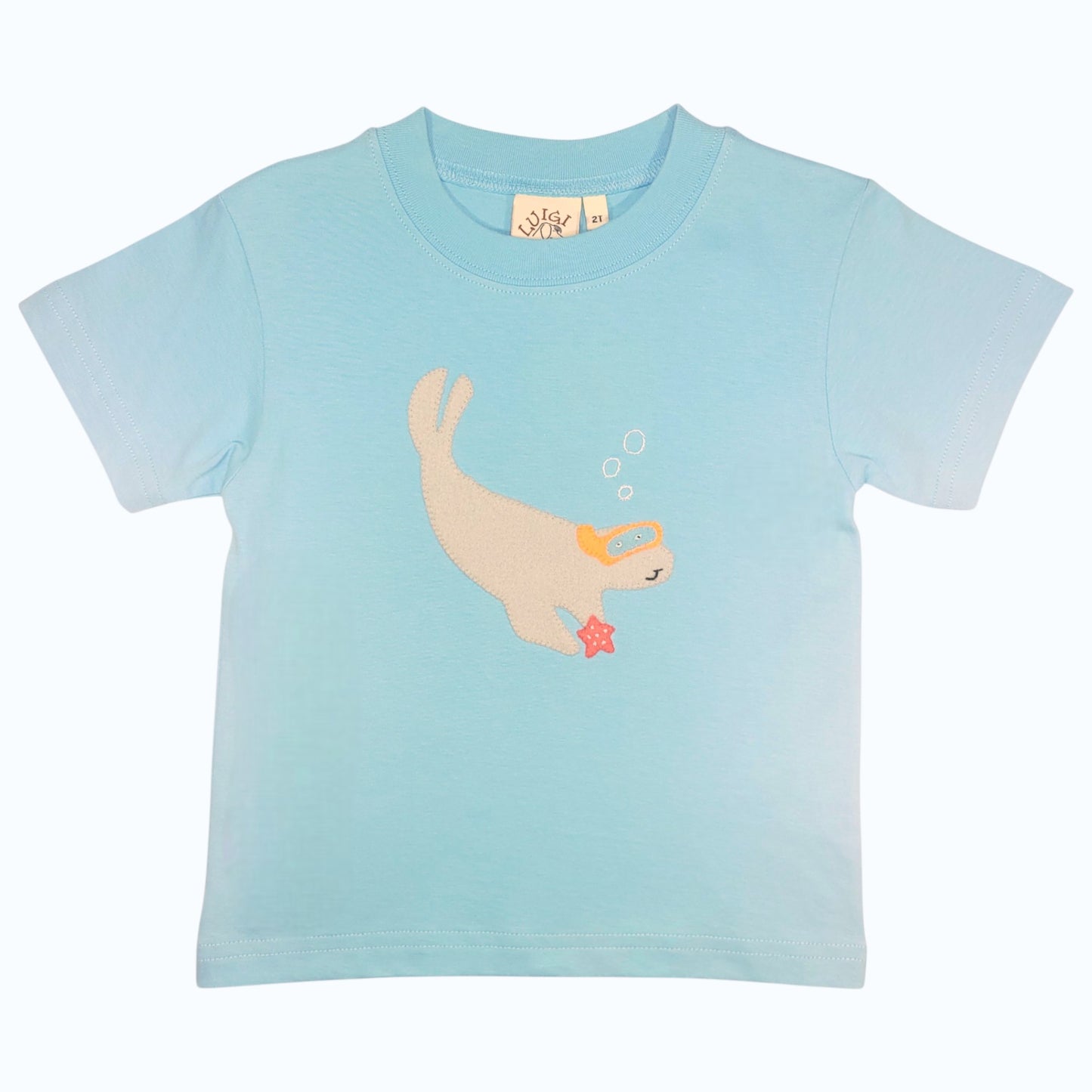 Luigi Seal Wearing Goggles T-Shirt