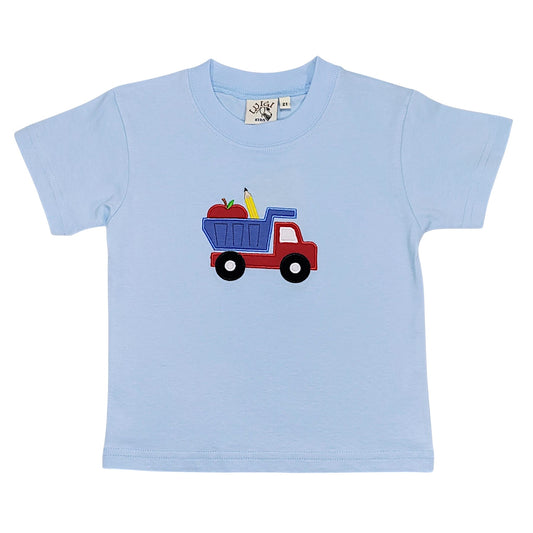 Luigi Dumptruck With Apple & Pencil T-Shirt