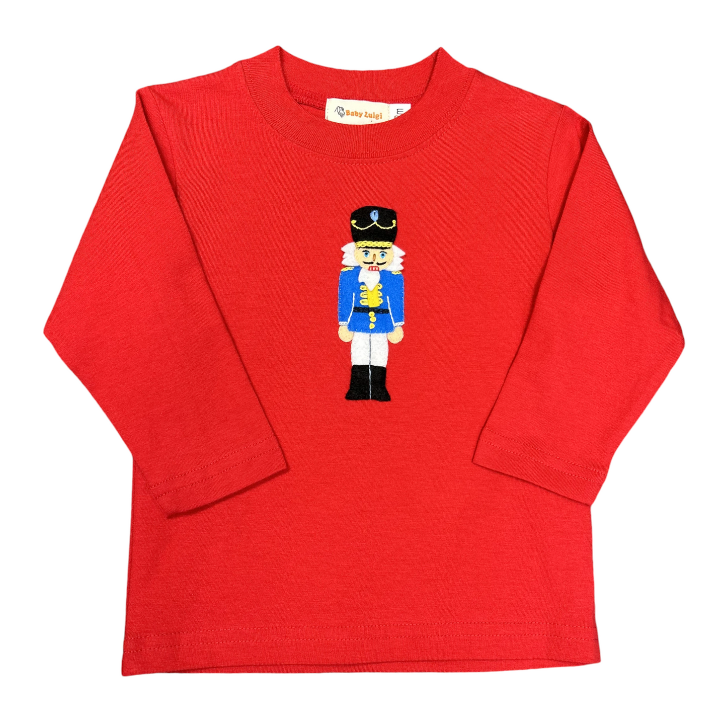 Luigi Nutcracker Hand Applique Tee