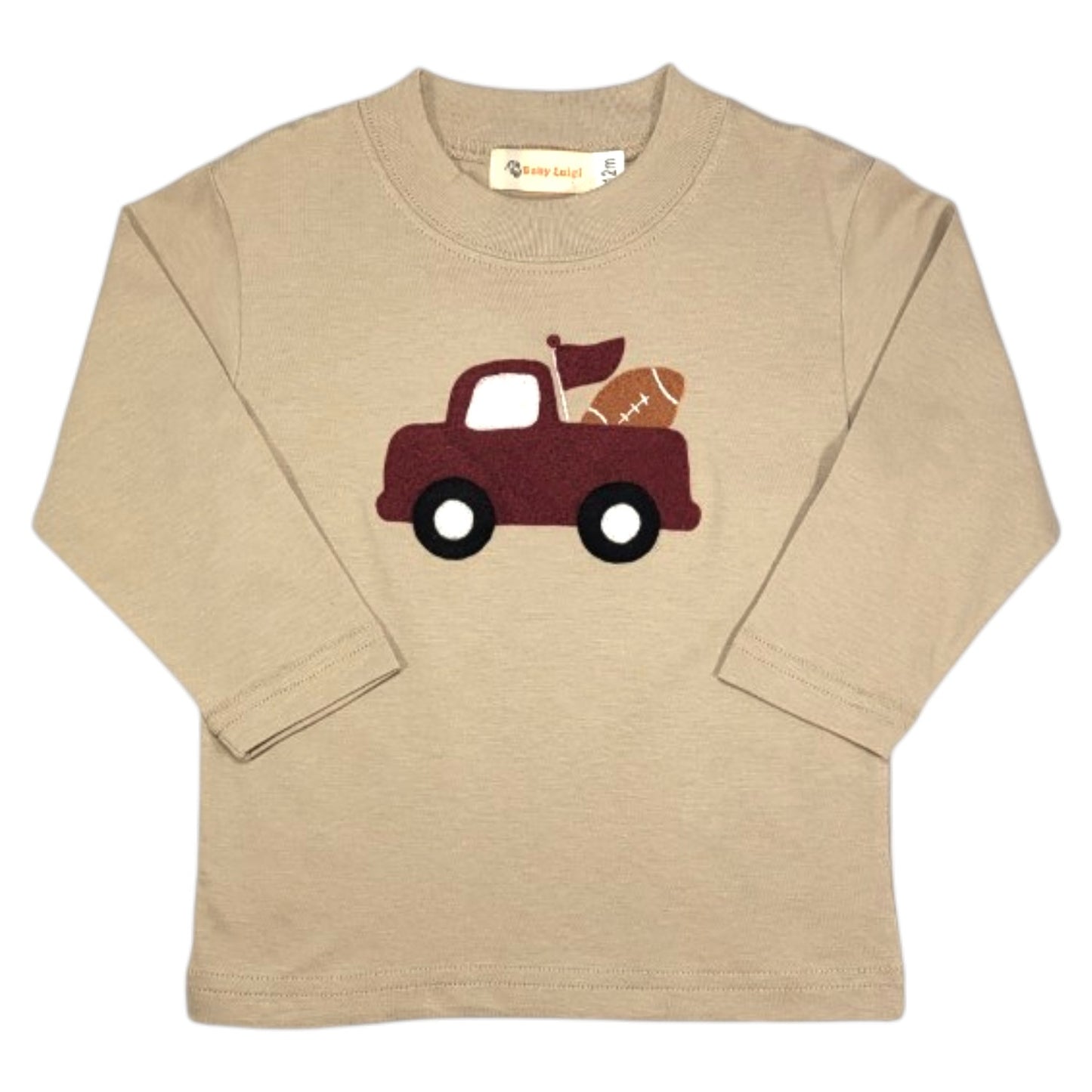 Luigi Truck With Football T-Shirt
