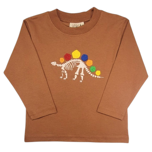 Luigi Stegosaurus With Colorful Plates T-Shirt