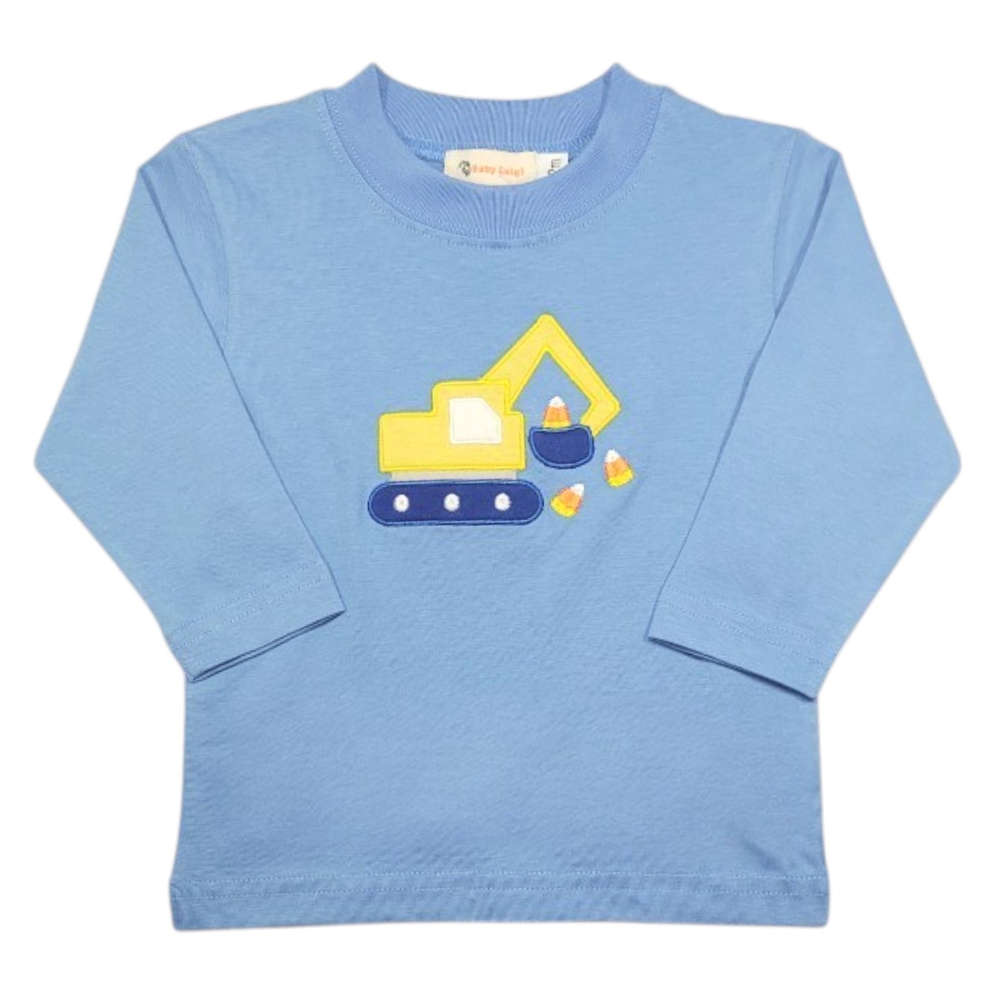 Luigi Backhoe With Candy Corn T-Shirt