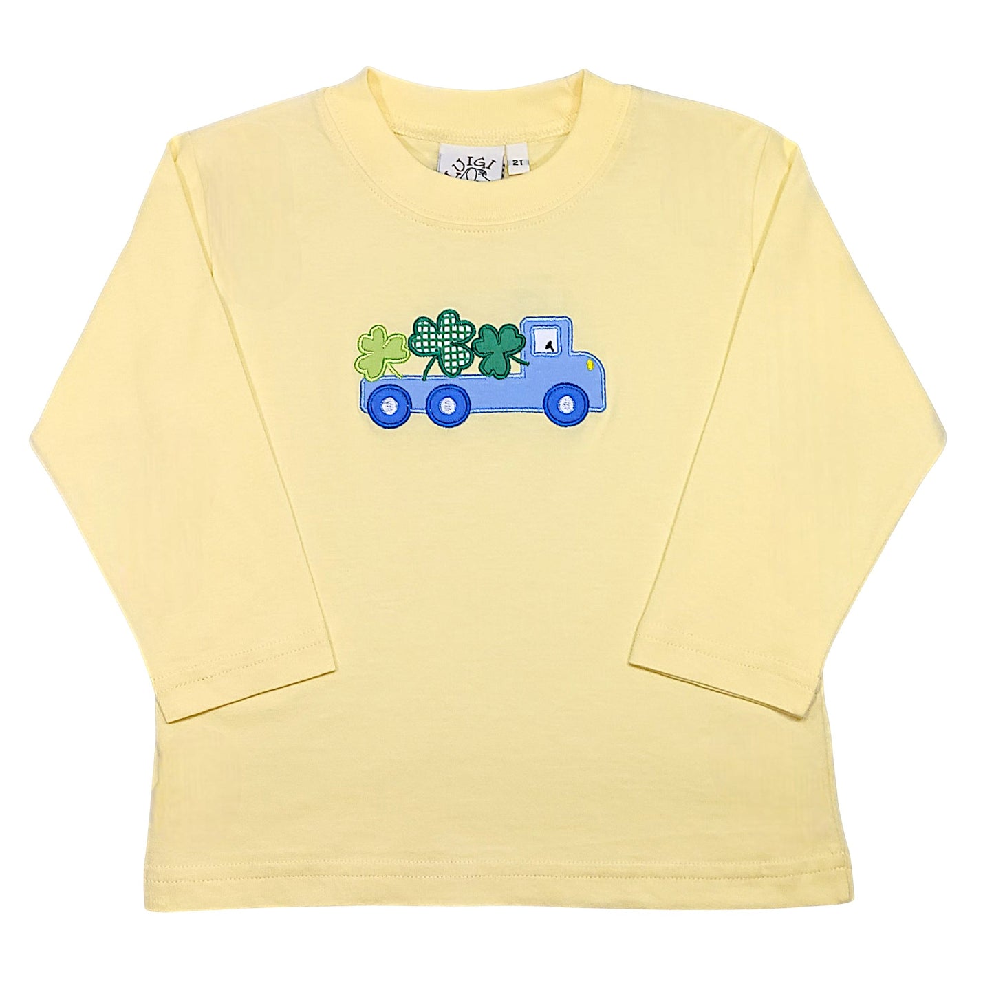 Luigi Truck With Three Shamrocks T-Shirt