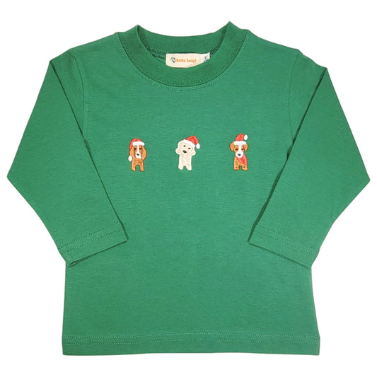 Luigi Santa Puppies T-Shirt