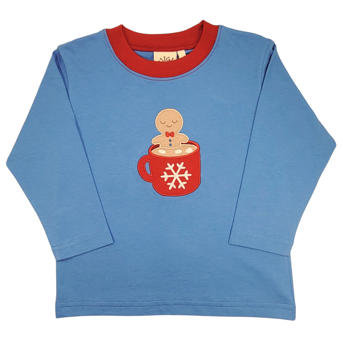 Luigi Gingerbread Boy In Cocoa Cup T-Shirt
