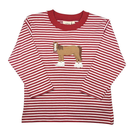 Luigi Stripe Clydesdale T-Shirt