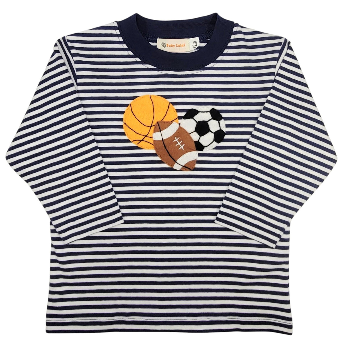 Stripe Sport Balls T-Shirt
