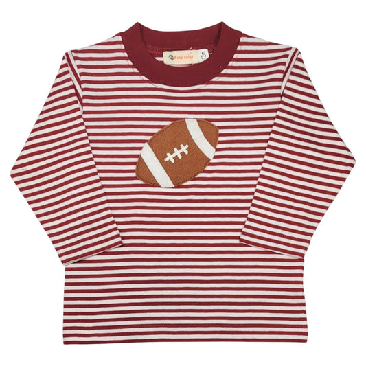 Luigi Stripe Football T-Shirt