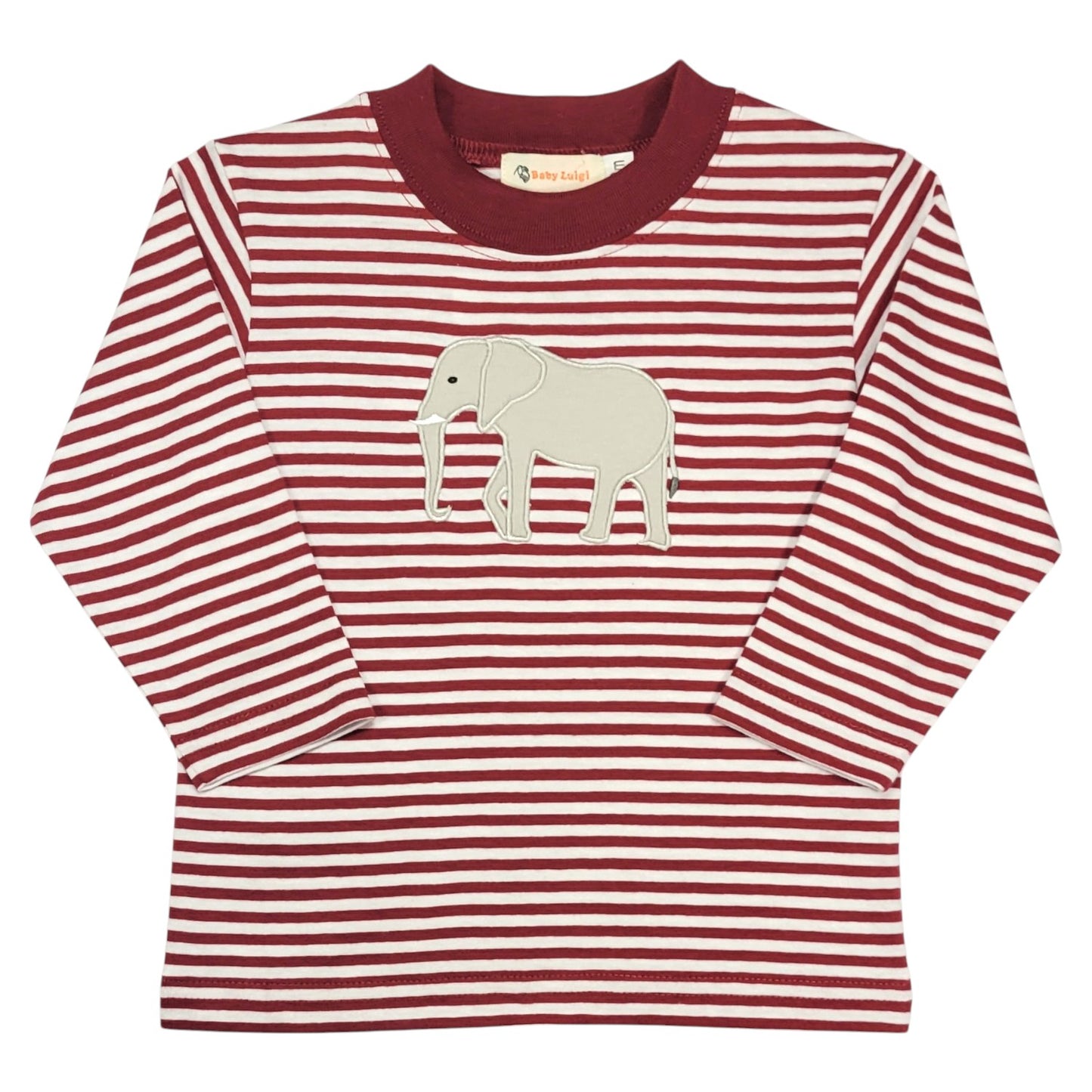 Luigi Stripe Elephant T-Shirt